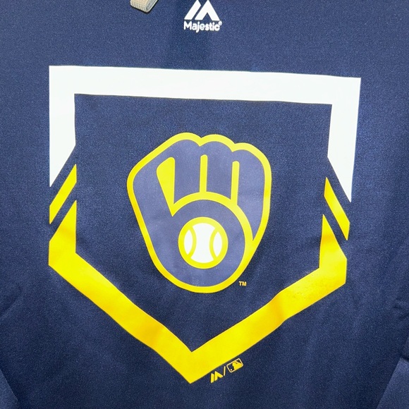 ⚾️🏟️ Milwaukee Brewers Marquee Stadium MLB Baseball Hoodie 🏟️⚾️ - Picture 8 of 11